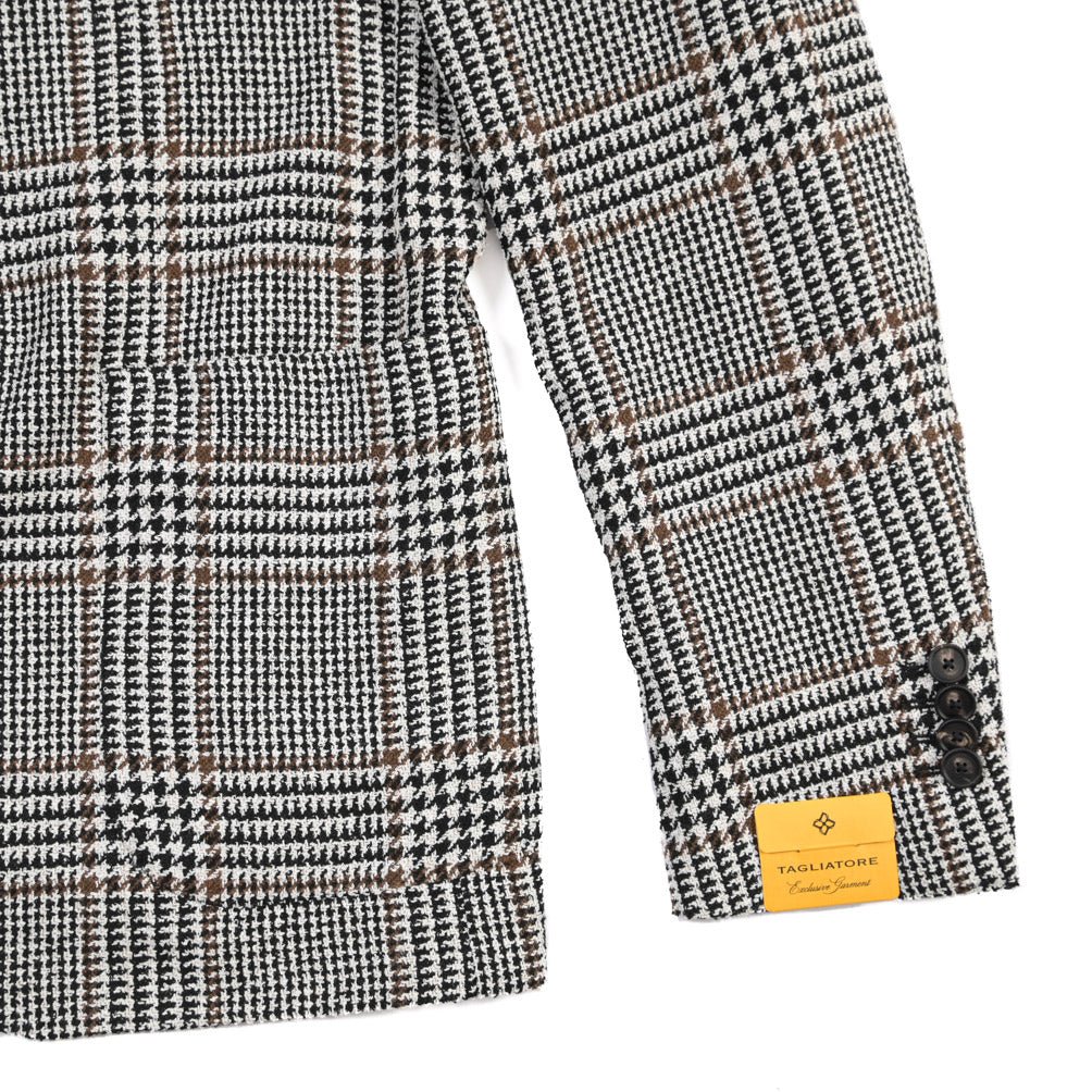 26-27AW TAGLIATORE “MONTECARLO” ビスコース混 2Bシングルテーラードジャケット / Exclusive Garment グレー 50 | GUARDAROBA MILANO OFFICIAL STORE