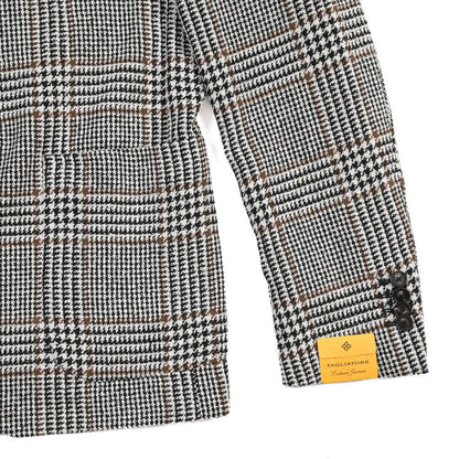 26-27AW TAGLIATORE “MONTECARLO” ビスコース混 2Bシングルテーラードジャケット / Exclusive Garment グレー 50 | GUARDAROBA MILANO OFFICIAL STORE