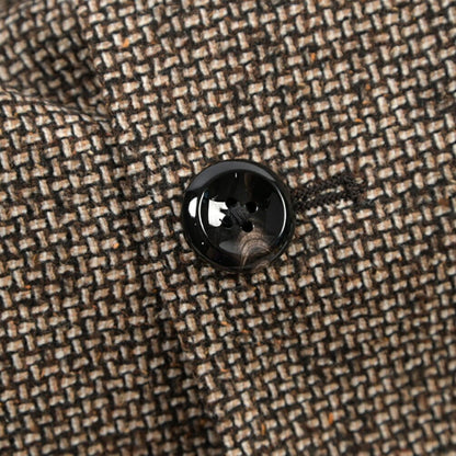 26-27AW TAGLIATORE “MONTECARLO” シルク混ウール 2Bシングルテーラードジャケット / Exclusive Garment ブラウン 48 | GUARDAROBA MILANO OFFICIAL STORE
