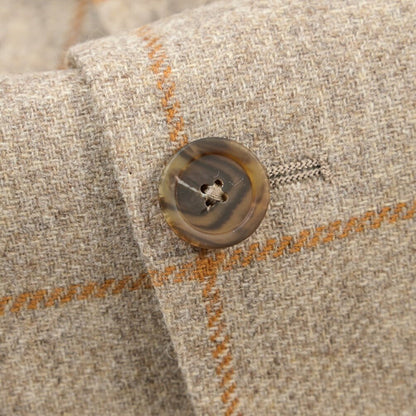 26-27AW TAGLIATORE “MONTECARLO” カシミヤ混ヴァージンウール 2Bシングルテーラードジャケット ベージュ 48 | GUARDAROBA MILANO OFFICIAL STORE