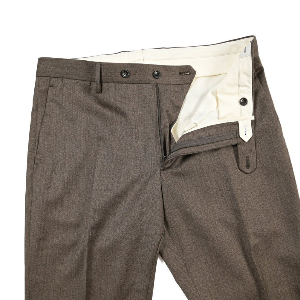 26-27AW TAGLIATORE “MONTECARLO”ストレッチウール 2Bシングルテーラードスーツ ブラウン 48 | GUARDAROBA MILANO OFFICIAL STORE