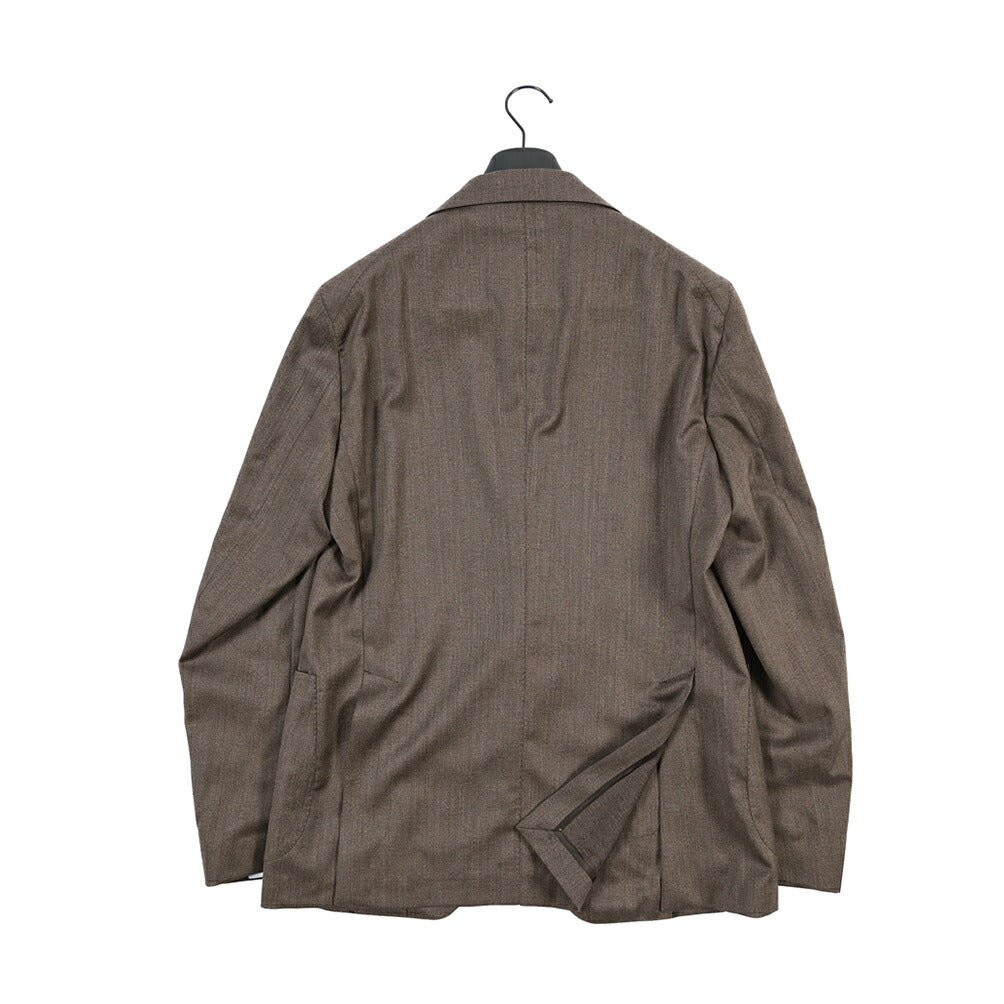 26-27AW TAGLIATORE “MONTECARLO”ストレッチウール 2Bシングルテーラードスーツ ブラウン 48 | GUARDAROBA MILANO OFFICIAL STORE