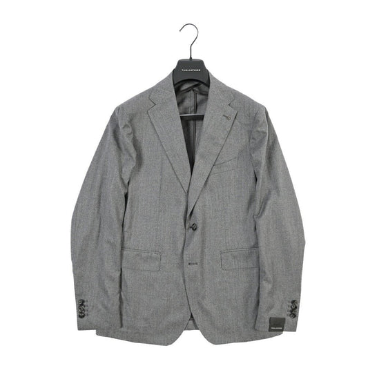 26-27AW TAGLIATORE “MONTECARLO” シルク混ウール 2Bシングルテーラードスーツ グレー 48 | GUARDAROBA MILANO OFFICIAL STORE