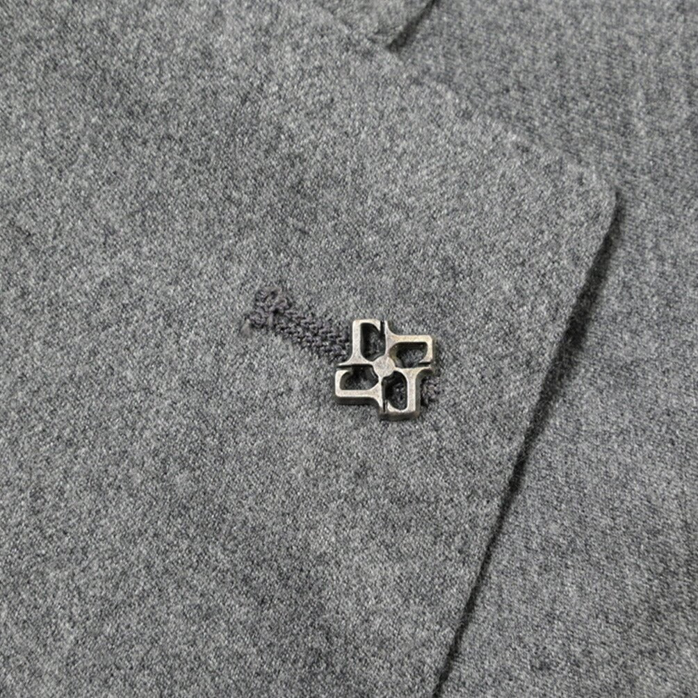 26-27AW TAGLIATORE “MONTECARLO” シルク混ウール 2Bシングルテーラードスーツ グレー 48 | GUARDAROBA MILANO OFFICIAL STORE