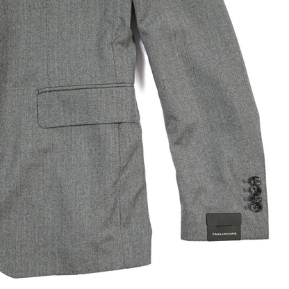 26-27AW TAGLIATORE “MONTECARLO” シルク混ウール 2Bシングルテーラードスーツ グレー 48 | GUARDAROBA MILANO OFFICIAL STORE