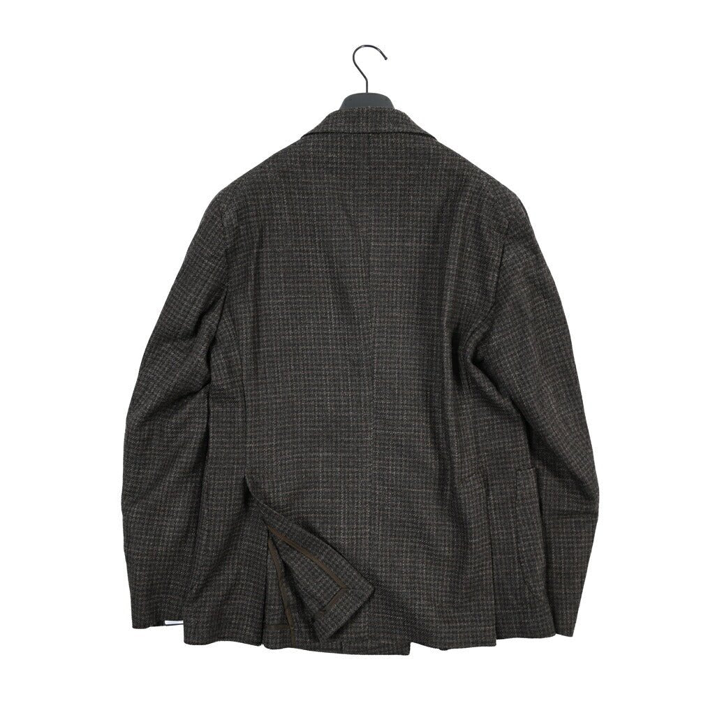 26-27AW TAGLIATORE “MONTECARLO” シルク混ウール 6Bダブルテーラードジャケット ブラウン 48 | GUARDAROBA MILANO OFFICIAL STORE