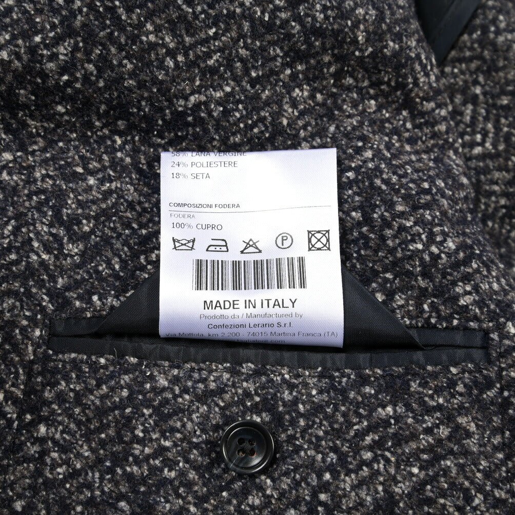 26-27AW TAGLIATORE “MONTECARLO” ヴァージンウール 6Bダブルテーラードジャケット グレー 48 | GUARDAROBA MILANO OFFICIAL STORE