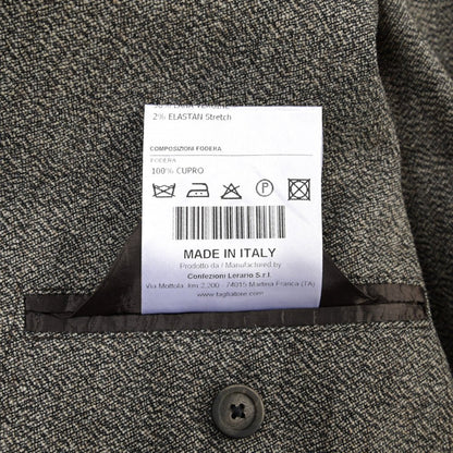 26-27AW TAGLIATORE “MONTECARLO” ストレッチウール 6Bダブルテーラードスーツ グレー 50 | GUARDAROBA MILANO OFFICIAL STORE
