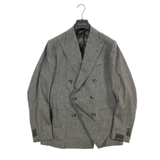 26-27AW TAGLIATORE “MONTECARLO” ストレッチウール 6Bダブルテーラードスーツ グレー 50 | GUARDAROBA MILANO OFFICIAL STORE
