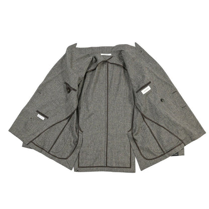 26-27AW TAGLIATORE “MONTECARLO” ストレッチウール 6Bダブルテーラードスーツ グレー 50 | GUARDAROBA MILANO OFFICIAL STORE