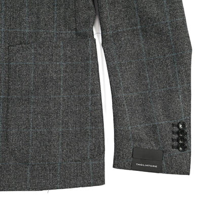 26-27AW TAGLIATORE “MONTECARLO” SUPER 110's ヴァージンウール100% 2Bシングルテーラードスーツ グレー 48 | GUARDAROBA MILANO OFFICIAL STORE
