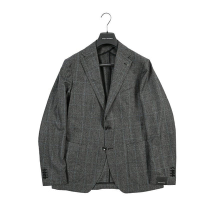 26-27AW TAGLIATORE “MONTECARLO” SUPER 110's ヴァージンウール100% 2Bシングルテーラードスーツ グレー 48 | GUARDAROBA MILANO OFFICIAL STORE