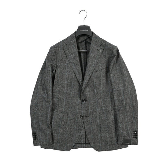 26-27AW TAGLIATORE “MONTECARLO” SUPER 110's ヴァージンウール100% 2Bシングルテーラードスーツ グレー 48 | GUARDAROBA MILANO OFFICIAL STORE