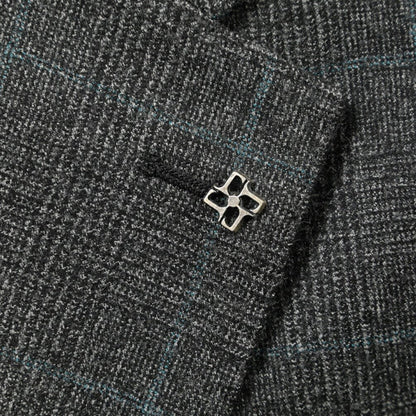 26-27AW TAGLIATORE “MONTECARLO” SUPER 110's ヴァージンウール100% 2Bシングルテーラードスーツ グレー 48 | GUARDAROBA MILANO OFFICIAL STORE