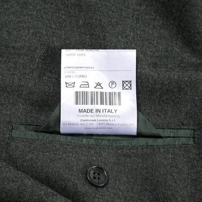 26-27AW TAGLIATORE “MONTECARLO” SUPER 110's ヴァージンウール100% 2Bシングルテーラードスーツ グリーン 50 | GUARDAROBA MILANO OFFICIAL STORE