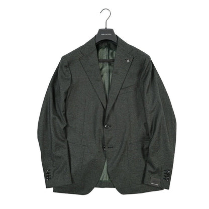 26-27AW TAGLIATORE “MONTECARLO” SUPER 110's ヴァージンウール100% 2Bシングルテーラードスーツ グリーン 50 | GUARDAROBA MILANO OFFICIAL STORE