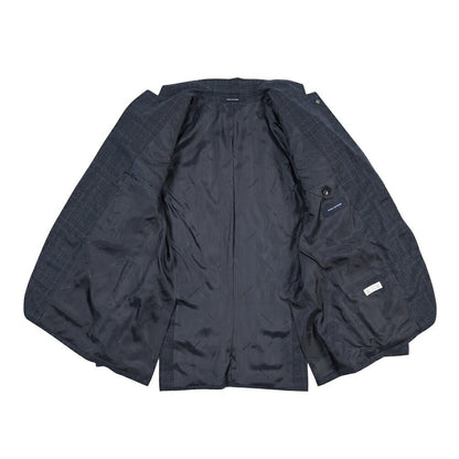 26-27AW TAGLIATORE “NAPOLI” ヴァージンウール100% 2Bシングルテーラードスーツ ネイビー 50 | GUARDAROBA MILANO OFFICIAL STORE