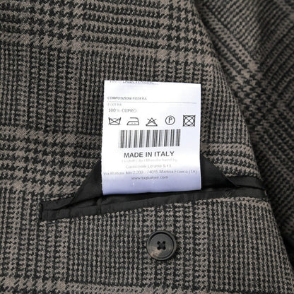 26-27AW TAGLIATORE “NAPOLI” ヴァージンウール100% 6Bダブルテーラードジャケット / Exclusive Garment グレージュ 48 | GUARDAROBA MILANO OFFICIAL STORE