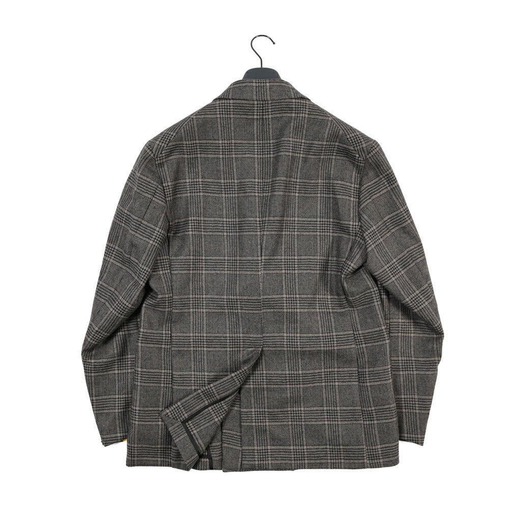 26-27AW TAGLIATORE “NAPOLI” ヴァージンウール100% 6Bダブルテーラードジャケット / Exclusive Garment グレージュ 48 | GUARDAROBA MILANO OFFICIAL STORE