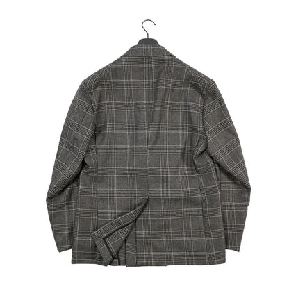 26-27AW TAGLIATORE “NAPOLI” ヴァージンウール100% 6Bダブルテーラードジャケット / Exclusive Garment グレージュ 48 | GUARDAROBA MILANO OFFICIAL STORE