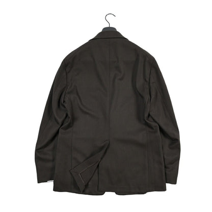 26-27AW TAGLIATORE “NAPOLI” ストレッチウール 段返り3Bシングルテーラードスーツ ブラウン 48 | GUARDAROBA MILANO OFFICIAL STORE