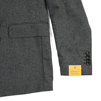 26-27AW TAGLIATORE “NAPOLI” ウール混コットン 6Bダブルテーラードスーツ / Exclusive Garment グレー 48 | GUARDAROBA MILANO OFFICIAL STORE