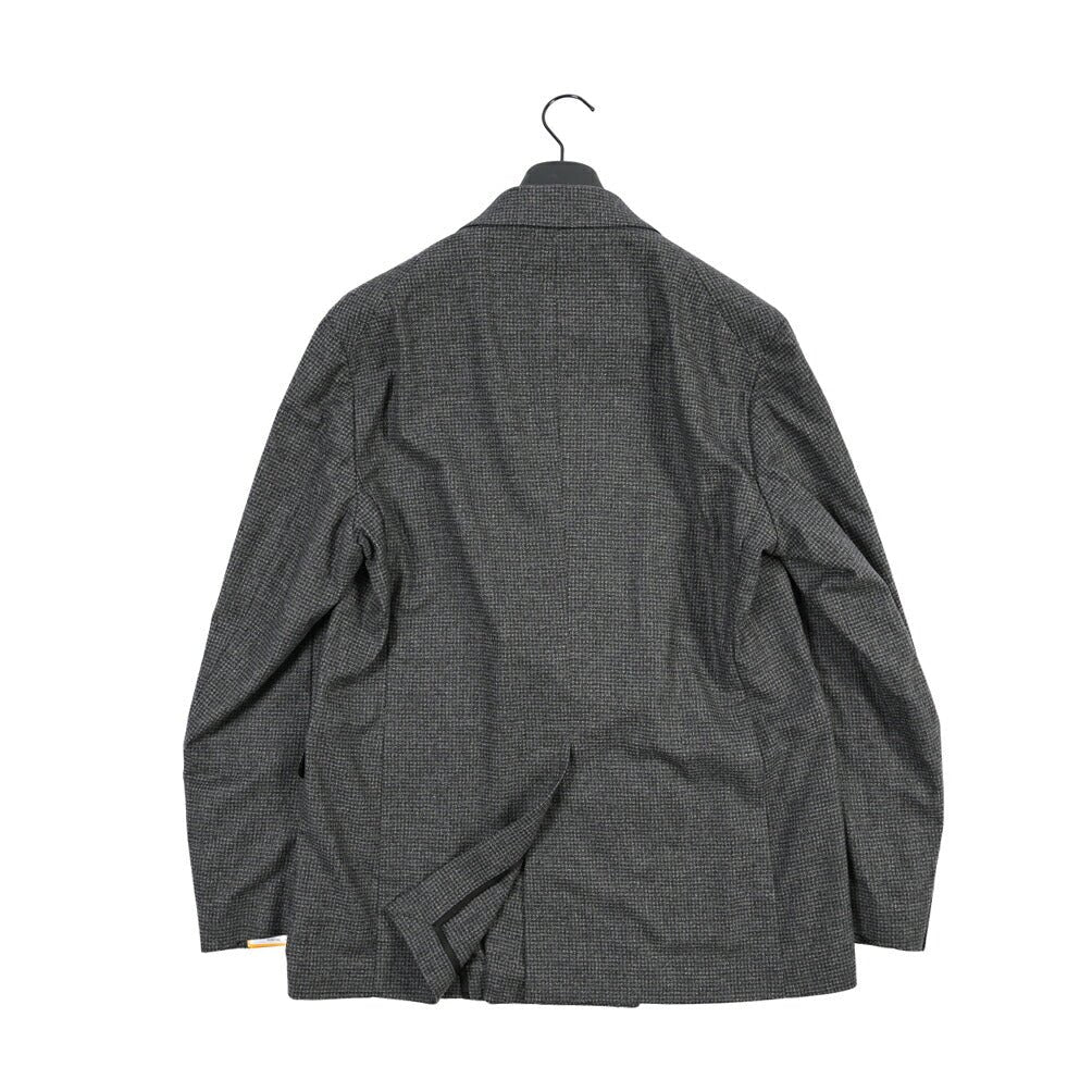 26-27AW TAGLIATORE “NAPOLI” ウール混コットン 6Bダブルテーラードスーツ / Exclusive Garment グレー 48 | GUARDAROBA MILANO OFFICIAL STORE