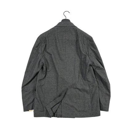 26-27AW TAGLIATORE “NAPOLI” ウール混コットン 6Bダブルテーラードスーツ / Exclusive Garment グレー 48 | GUARDAROBA MILANO OFFICIAL STORE