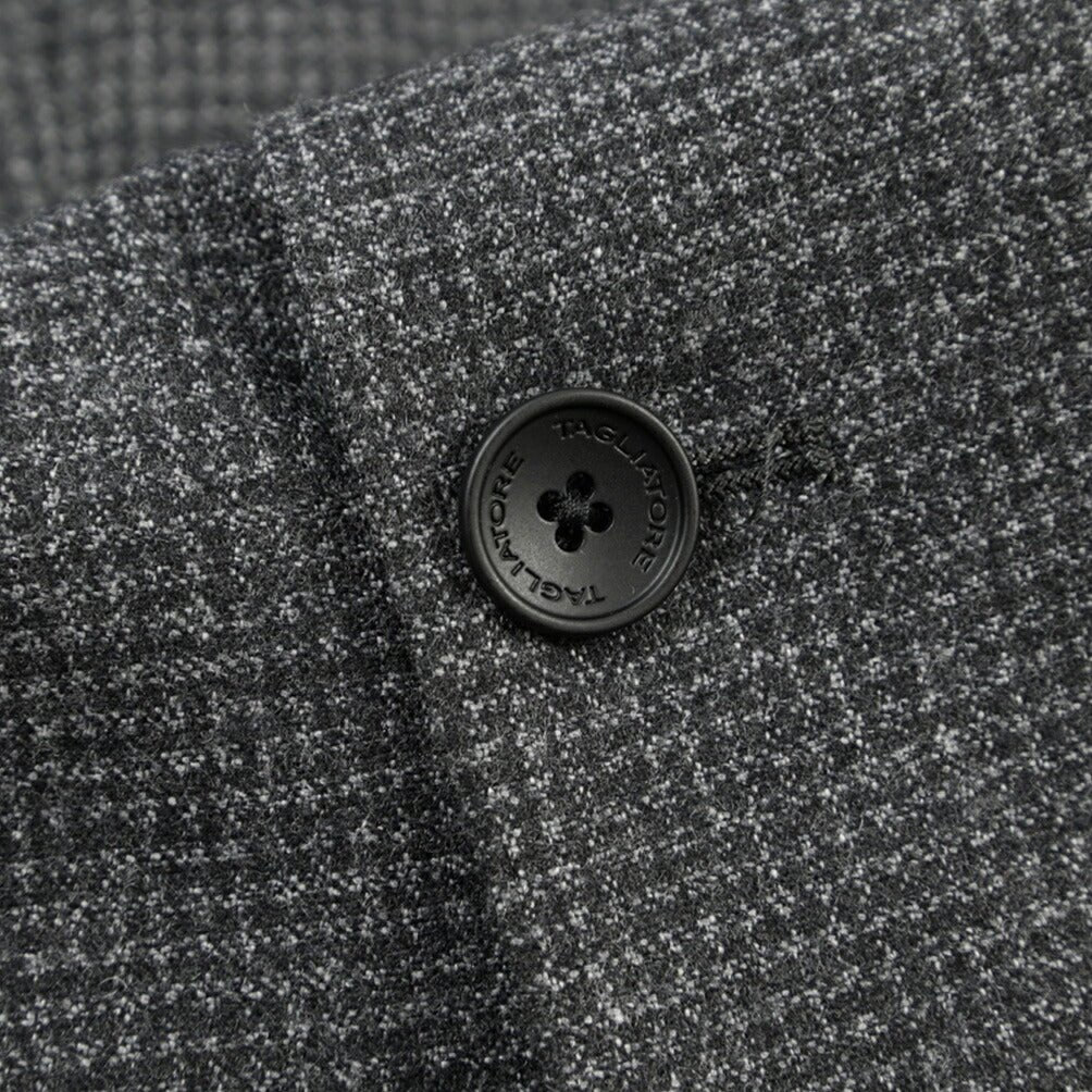 26-27AW TAGLIATORE “NAPOLI” ウール混コットン 6Bダブルテーラードスーツ / Exclusive Garment グレー 48 | GUARDAROBA MILANO OFFICIAL STORE