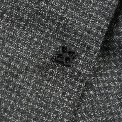 26-27AW TAGLIATORE “NAPOLI” ウール混コットン 6Bダブルテーラードスーツ / Exclusive Garment グレー 48 | GUARDAROBA MILANO OFFICIAL STORE