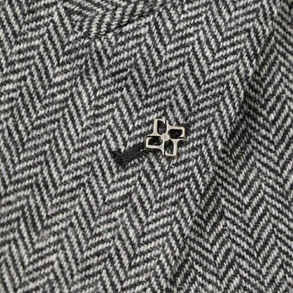 26-27AW TAGLIATORE “NAPOLI” カシミヤ混ヴァージンウール 6Bダブルテーラードジャケット グレー 48 | GUARDAROBA MILANO OFFICIAL STORE