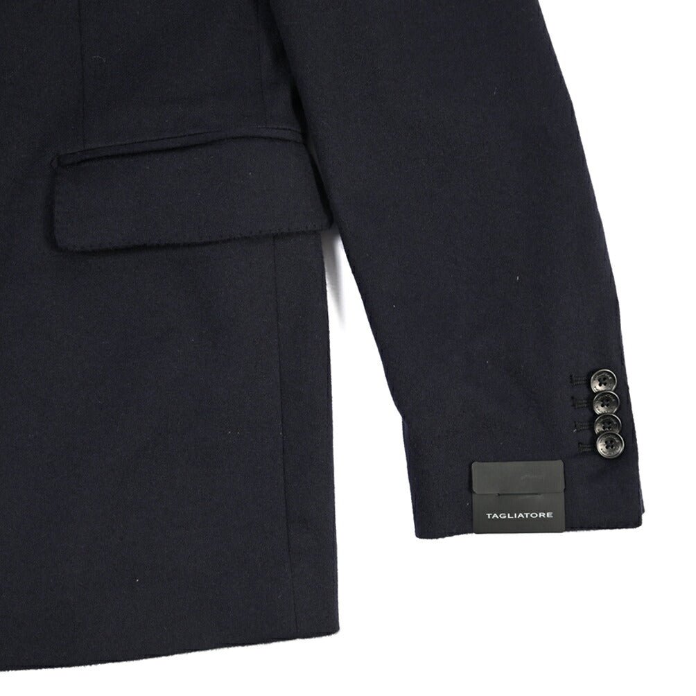 26-27AW TAGLIATORE “NAPOLI” ヴァージンウール 6Bダブルテーラードジャケット ネイビー 48 | GUARDAROBA MILANO OFFICIAL STORE