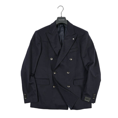 26-27AW TAGLIATORE “NAPOLI” ヴァージンウール 6Bダブルテーラードジャケット ネイビー 48 | GUARDAROBA MILANO OFFICIAL STORE