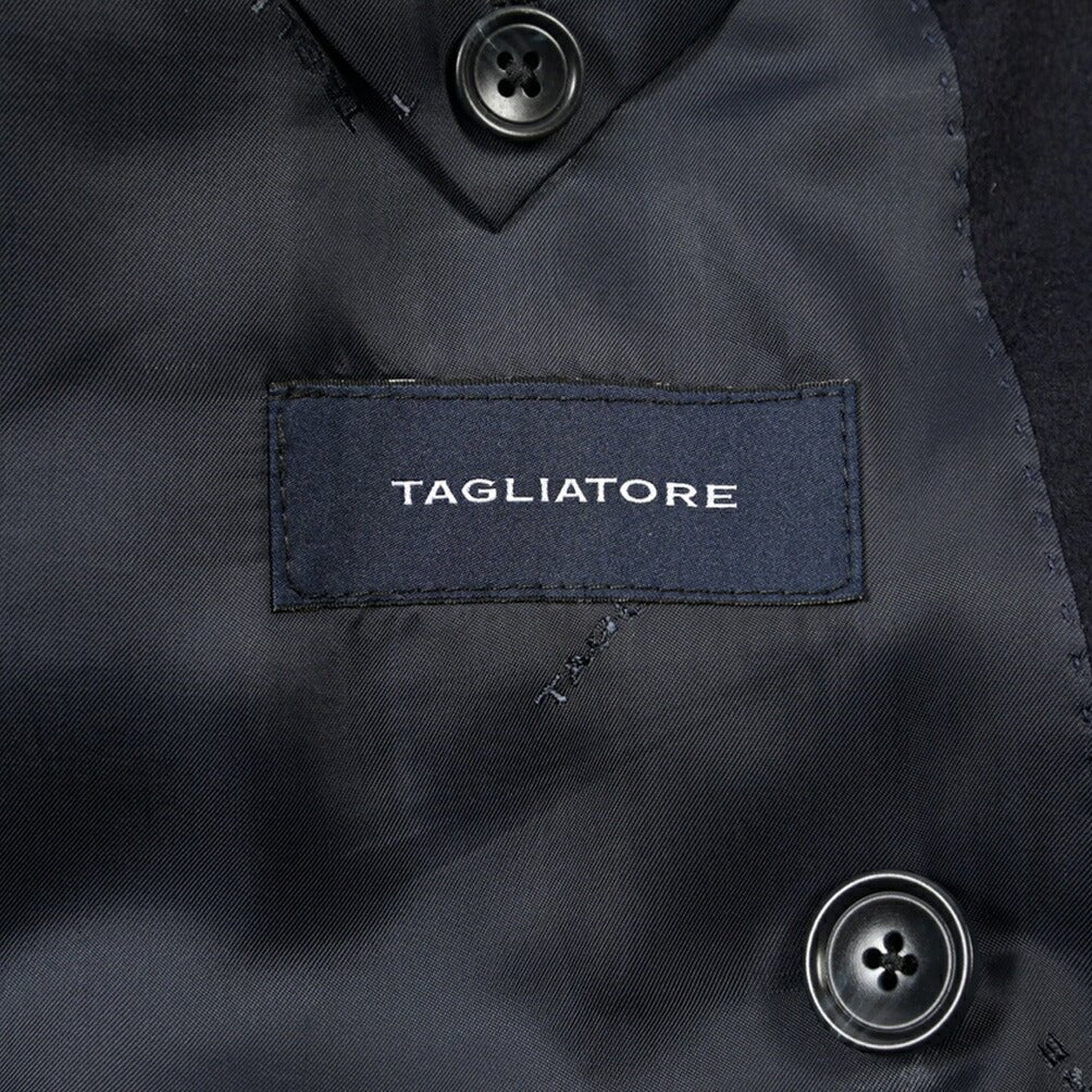 26-27AW TAGLIATORE “NAPOLI” ヴァージンウール 6Bダブルテーラードジャケット ネイビー 48 | GUARDAROBA MILANO OFFICIAL STORE