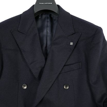 26-27AW TAGLIATORE “NAPOLI” ヴァージンウール 6Bダブルテーラードジャケット ネイビー 48 | GUARDAROBA MILANO OFFICIAL STORE