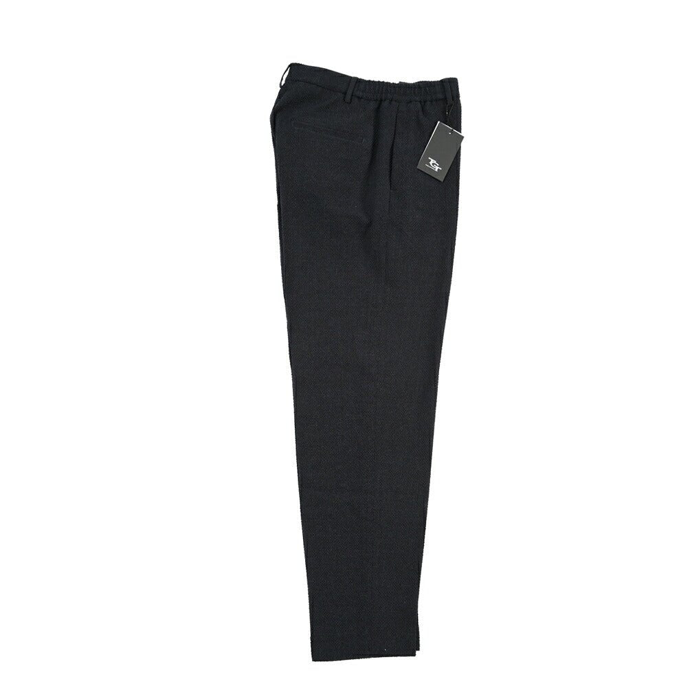 26-27AW TAGLIATORE ストレッチウール ノータックスラックス / P-GARCON TGT ネイビー 48 | GUARDAROBA MILANO OFFICIAL STORE