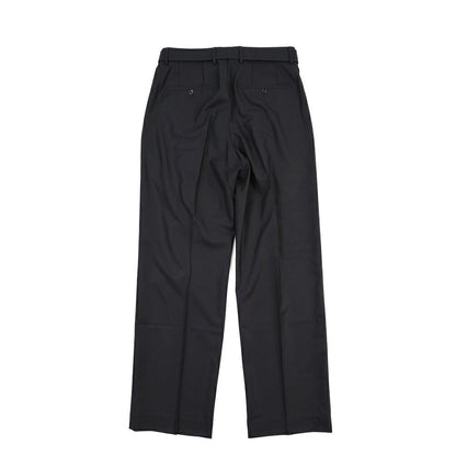 26-27AW TAGLIATORE カシミヤ混ウール ツータックワイドスラックス / P-NEVIL24 TGT ネイビー 48 | GUARDAROBA MILANO OFFICIAL STORE