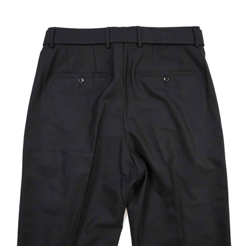 26-27AW TAGLIATORE カシミヤ混ウール ツータックワイドスラックス / P-NEVIL24 TGT ネイビー 48 | GUARDAROBA MILANO OFFICIAL STORE
