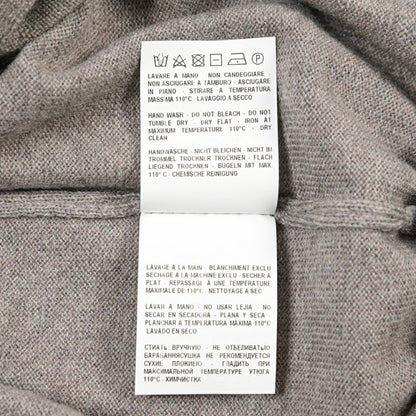 26-27AW TAGLIATORE “RAYMOND” ヴァージンウール100% ジップアップニットセーター グレージュ 50 | GUARDAROBA MILANO OFFICIAL STORE