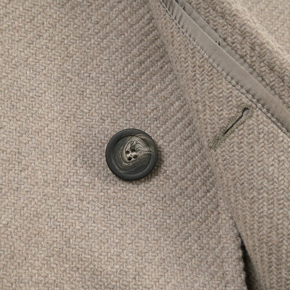 26-27AW TAGLIATORE “SALOMON” ヴァージンウール バルマカーンコート グレージュ 48 | GUARDAROBA MILANO OFFICIAL STORE