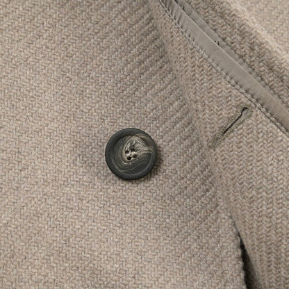 26-27AW TAGLIATORE “SALOMON” ヴァージンウール バルマカーンコート グレージュ 48 | GUARDAROBA MILANO OFFICIAL STORE