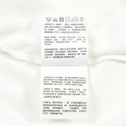 26-27AW TAGLIATORE “SAXE” コットン100% クルーネック半袖Tシャツ ホワイト 50 | GUARDAROBA MILANO OFFICIAL STORE