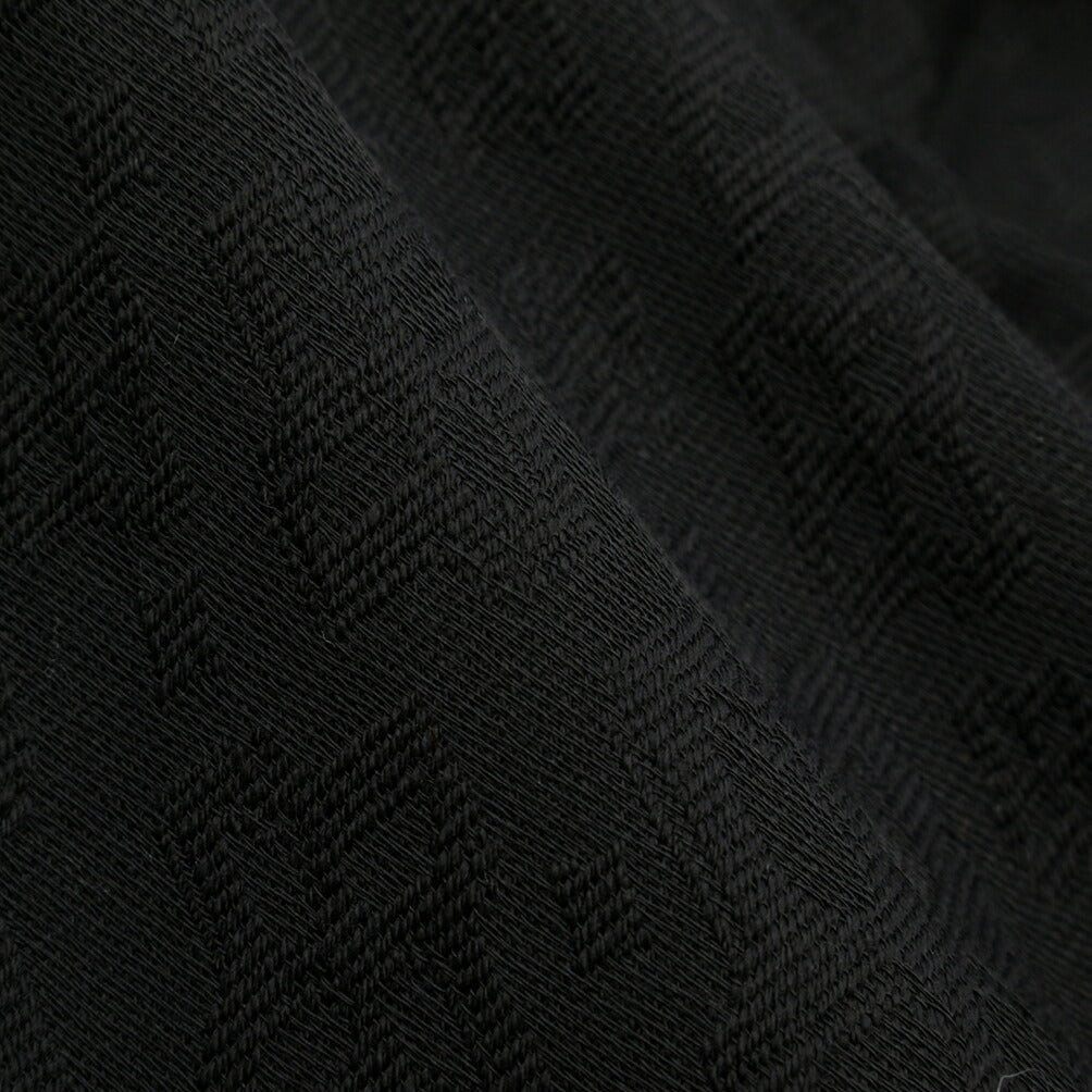 26-27AW TAGLIATORE “SCIARPA55” ヴァージンウール100% ロゴ総柄マフラー ブラック(NERO) 180cm×55cm×2cm | GUARDAROBA MILANO OFFICIAL STORE