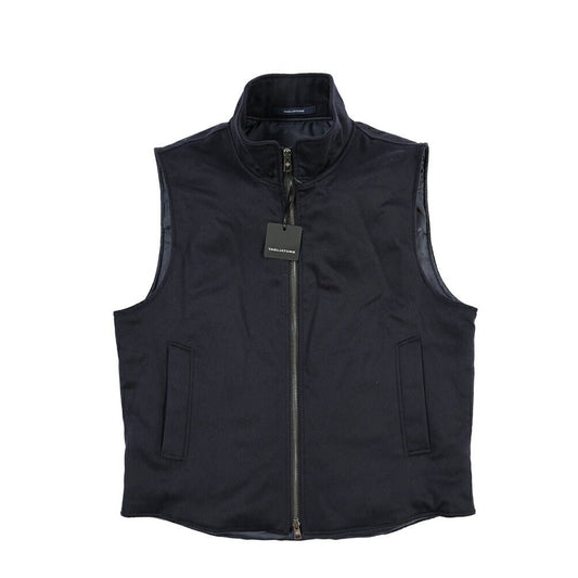 26-27AW TAGLIATORE ヴァージンウール スタンドカラー中綿ベスト / SPYKE ネイビー 48 | GUARDAROBA MILANO OFFICIAL STORE