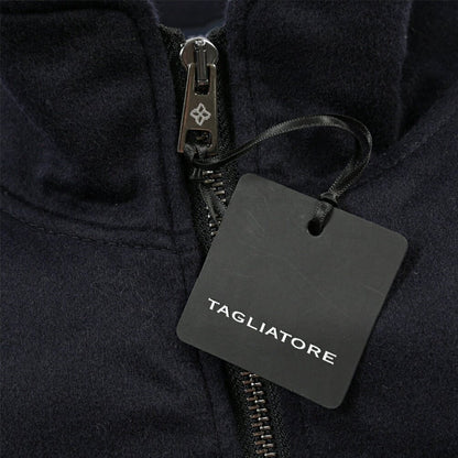26-27AW TAGLIATORE ヴァージンウール スタンドカラー中綿ベスト / SPYKE ネイビー 48 | GUARDAROBA MILANO OFFICIAL STORE