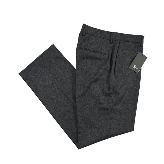 26-27AW TAGLIATORE SUPER 100's ヴァージンウール ノータックワイドスラックス / P-NAT04 TGT ダークグレー 48 | GUARDAROBA MILANO OFFICIAL STORE