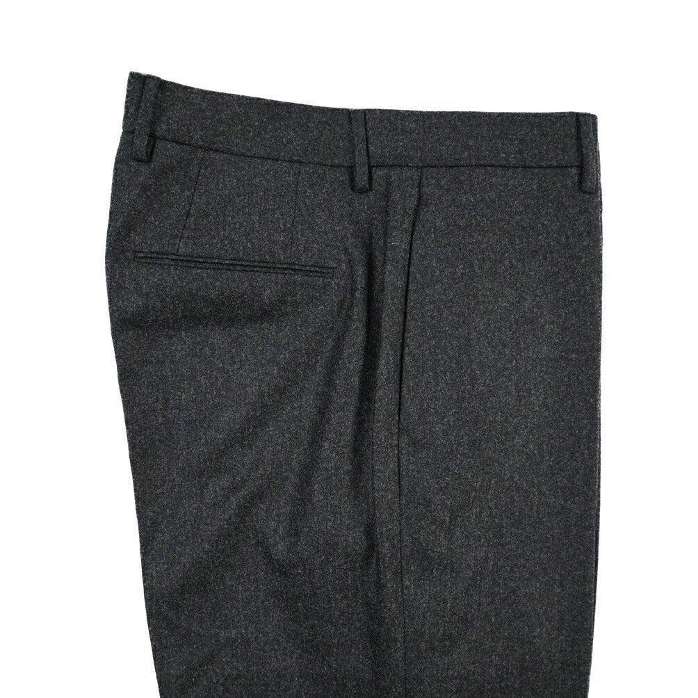 26-27AW TAGLIATORE SUPER 100's ヴァージンウール ノータックワイドスラックス / P-NAT04 TGT ダークグレー 48 | GUARDAROBA MILANO OFFICIAL STORE