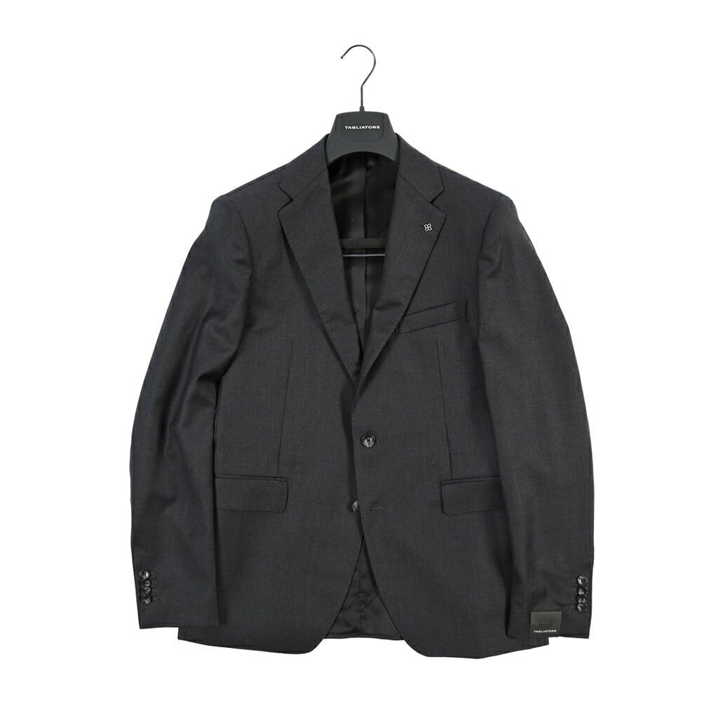 26-27AW TAGLIATORE SUPER 110's ヴァージンウール100% 2Bシングルテーラードスーツ / CANONICO製生地(Perennial) / 2FBR22B01 グレー<br> 50 | GUARDAROBA MILANO OFFICIAL STORE