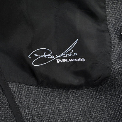 26-27AW TAGLIATORE SUPER 110's ヴァージンウール100% 6Bダブルテーラードジャケット グレー 50 | GUARDAROBA MILANO OFFICIAL STORE
