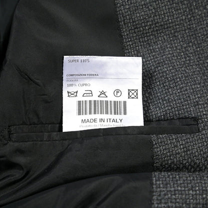 26-27AW TAGLIATORE SUPER 110's ヴァージンウール100% 6Bダブルテーラードジャケット グレー 50 | GUARDAROBA MILANO OFFICIAL STORE